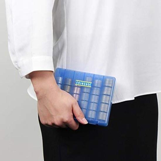 Open Kogyo Coin Case M-650 Blue