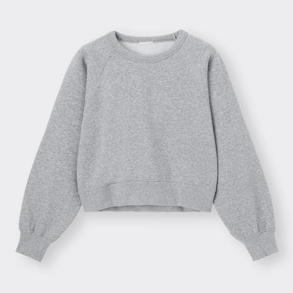 

Укороченный свитер GU, пуловер с длинными рукавами можно установить