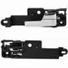 Chrome Front Right Passenger Side Interior Inside Inner Door Handle For Ford Fusion Mercury Milan Lincoln MKZ 2006 - 2011