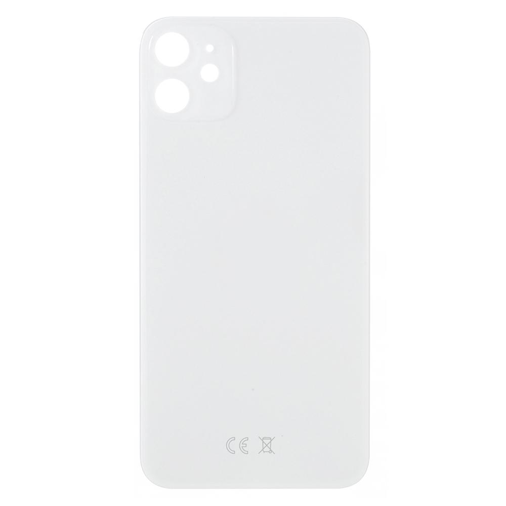 

For iPhone 11 Back Battery Housing Cover Replacement Part (EU Version) (Big Hole) White