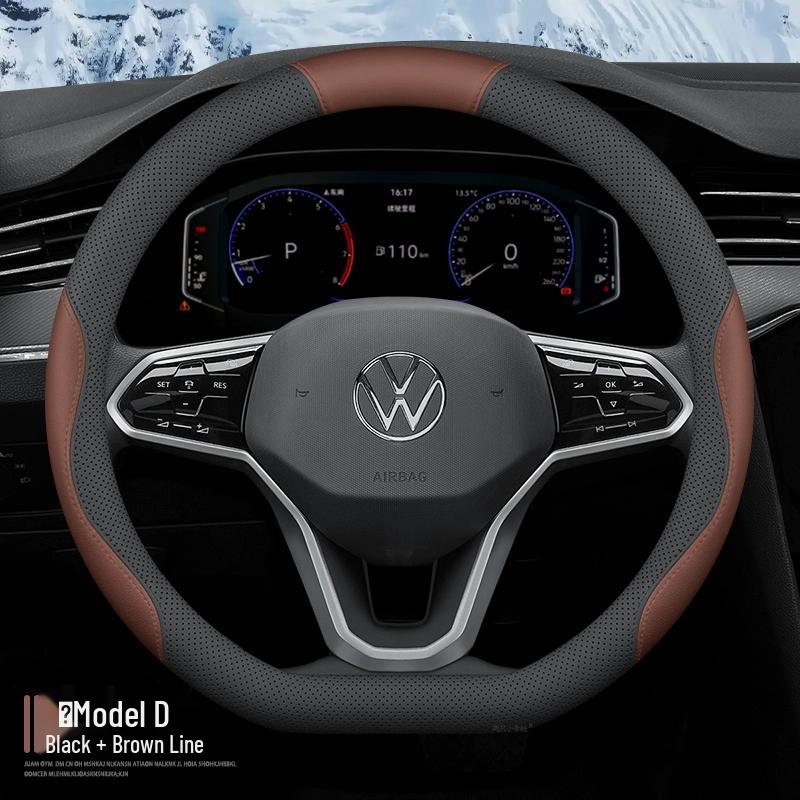 Slim Steering Wheel Cover for 2021-2025 Volkswagen ID.3 Smart Edition