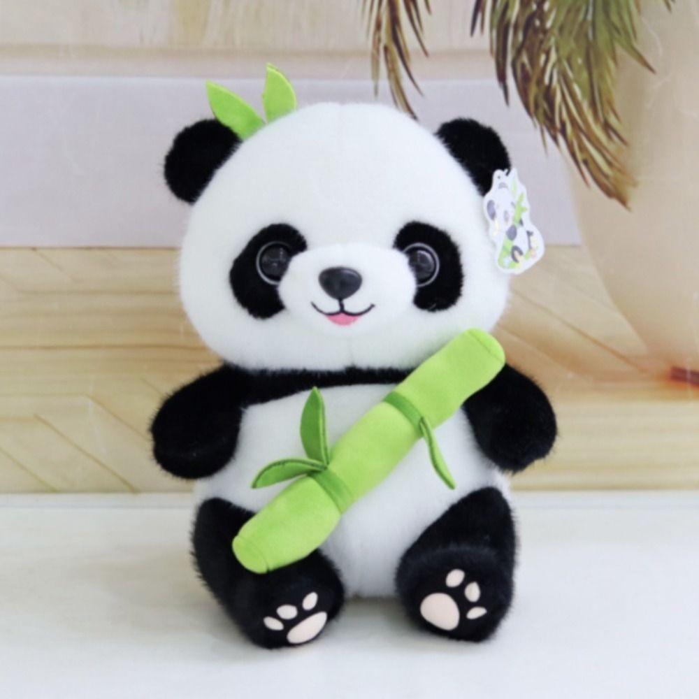 Soft Stuffed Kawaii Panda 25cm Size Bear Doll Animal Bear Stuffed Animal  Birthday Presents