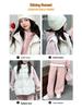 Girls' Fleece-Lined Sweatshirt Three-Piece Set - 2024 Autumn/Winter Trendy Casual Sportswear