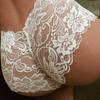 Sexy mid-rise women's panties, hot-selling lace-trimmed women's briefs