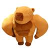 Plush Muscle Capybara Toy Animal Pillow Stuffed Birthdays Gifts Decoration Room