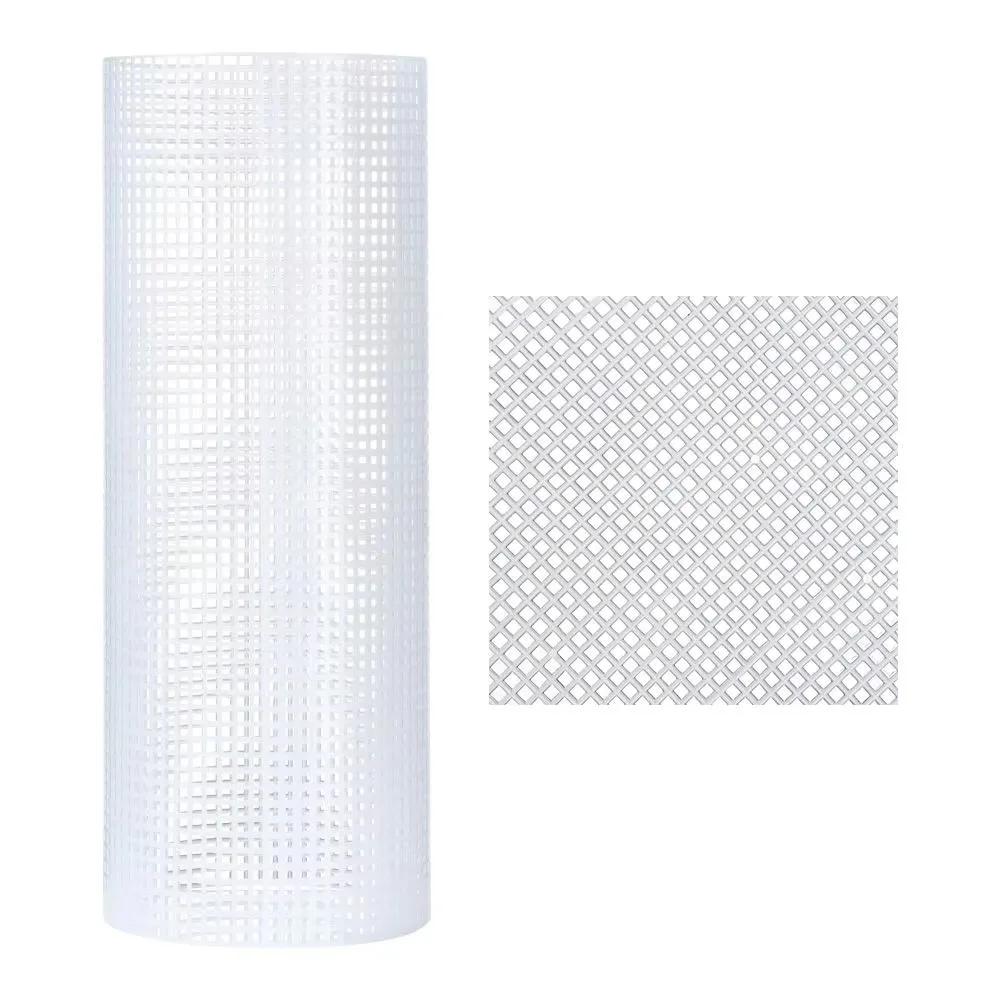 DIY Crafting Plastic Bag Mesh Grid Black White 33x50CM Mesh Cloth Durable Net Cover
