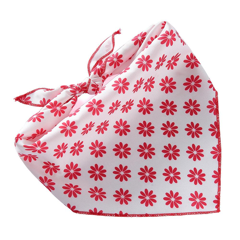 Popular Pet Scarf Triangle Scarf Urban Dog Carnival Husky Satsuma Large Dog Birthday Saliva Scarf