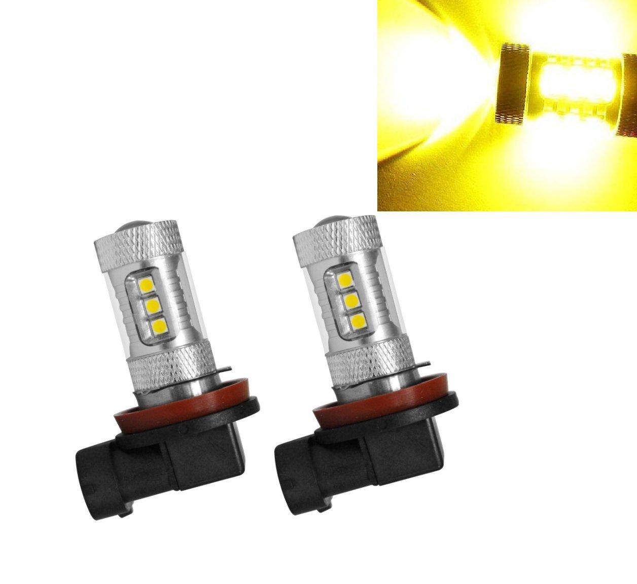 

BestQ!CREE LED Fog Lamp 80W Safe on Rainy Days Yellow HB4 yellow жёлтый
