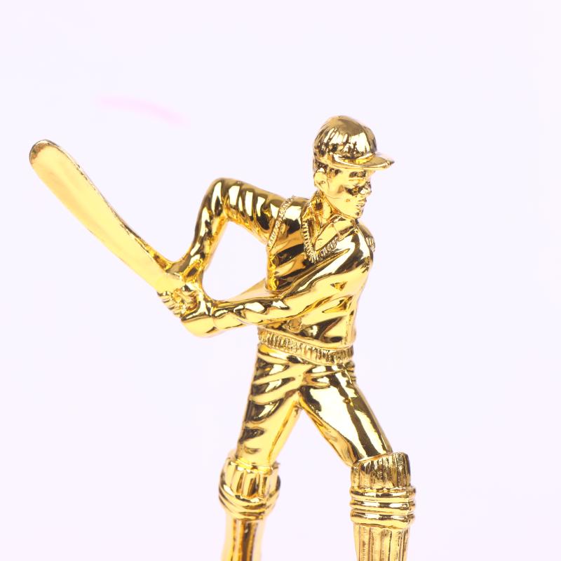 1 Piece Competition Cricket School Rewarding Supply Small Prize Cup Children'S Gold Trophy Awards Golf Plastic Model Craft