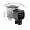 Automatic Fishes Feeder Timer Control Timed Adjustable Portions Pet Supply Wy350z