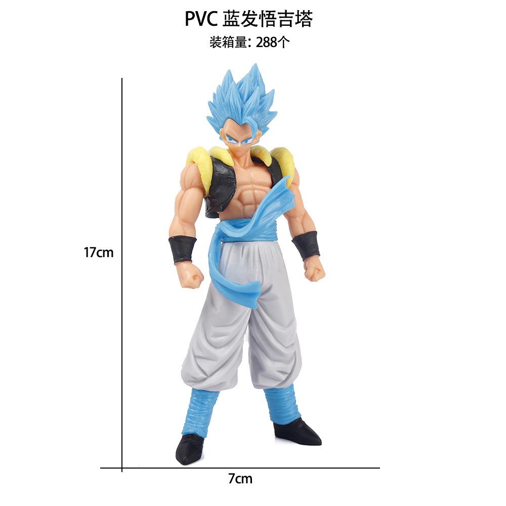 Anime Dragon Ball Vegeta Broly Son Goku Anime Action Figure Model Gifts Collectible Figurines for Kids 18cm
