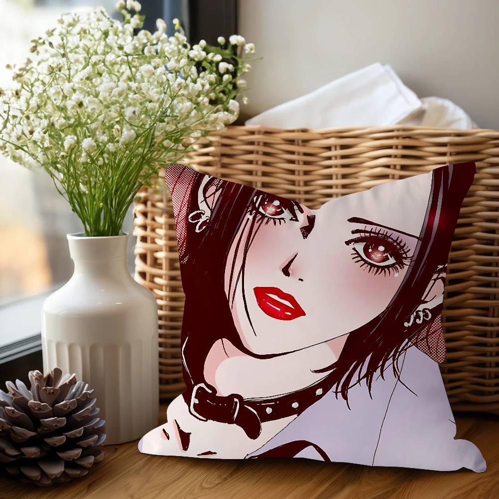 O-OosakiS Nana Personalized Pillow Dust Cover Bedroom Kids Party Decoration Pillowcase Birthday Children Gift