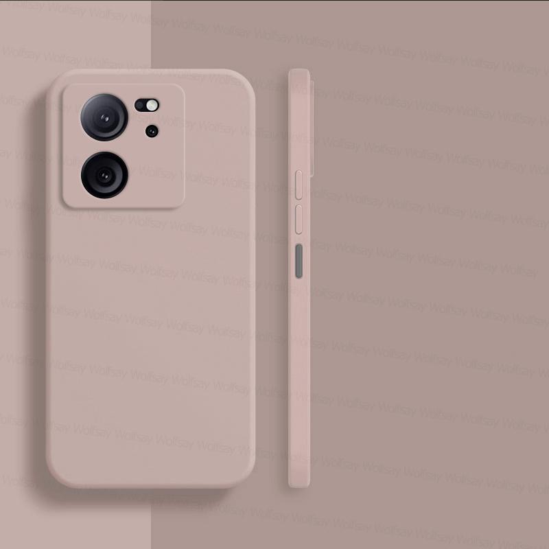 

Для Xiaomi 13T Pro Чехол Xiaomi 11T 12T 13T Pro Чехол для телефона Ударопрочный жидкий силиконовый гладкий TPU задняя крышка Xiaomi 13T Pro For Xiaomi 12T Pro розовый