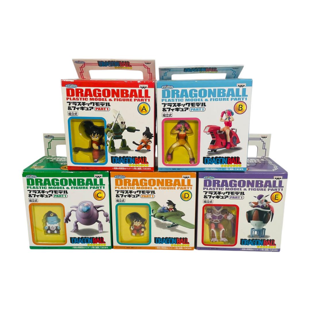 

[USED] Dragon Ball Z Plastic Model Figures PART.1 All 5 Types