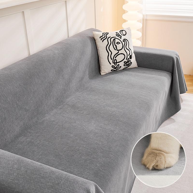 

Modern Simple Double Sofa Towel Waterproof Sofa Cushion Four Seasons Universal Non-Slip Anti-Fouling Dust Cover 90*90cm