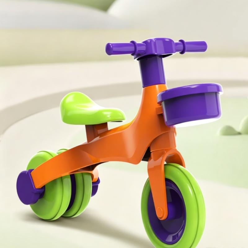 Dollhouse Mini Tricycle Premium Simulation Small Bike Model Durable Miniature Ornament for Home Desktop Collection Hobbyist Presents