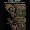 Tactical Holster for SIG P320 M17/M18, MK-17 Airsoft Pistol Case, Double Safety Lock, Equipped With Belt Drop Leg Platform & QLS System