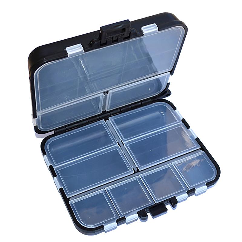 Fishing  Bait Storage Boxes, Portable Double-Sided Hook Organizer Mini
