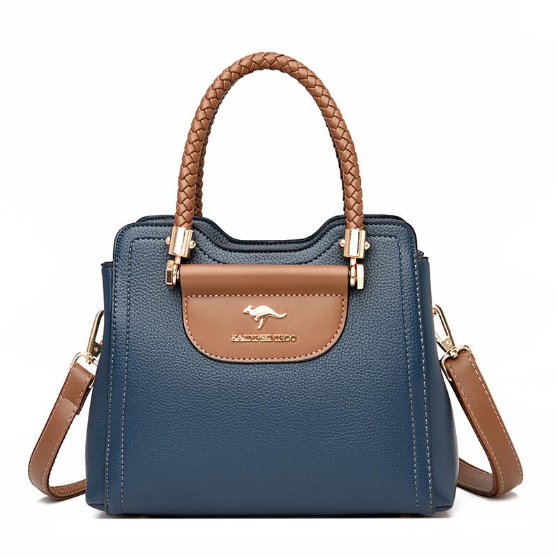 Genuine Brand Handbags For Women 2024 Luxury Ladies Hand Bag Female Leather Shoulder Top-Handle Crossbody Bags Casual Tote Sac