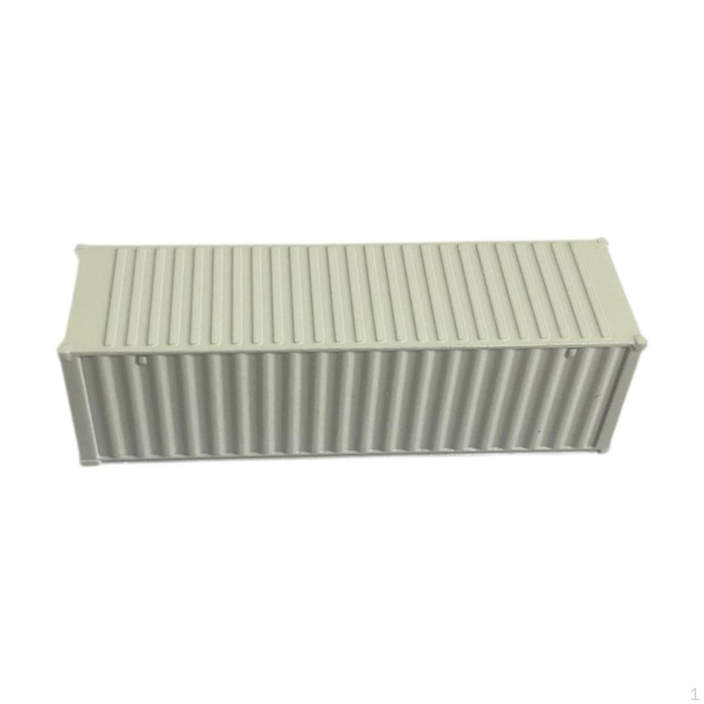 1:50 Scale Diecast Shipping Container Dry Goods Collectible Accessories Scene