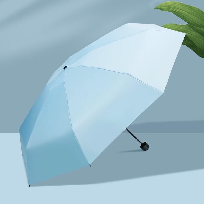 Maple Leaf Compact Manual Folding Umbrella