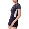 Li Ning One Piece Swimsuit Women's Black White LSYV463-1