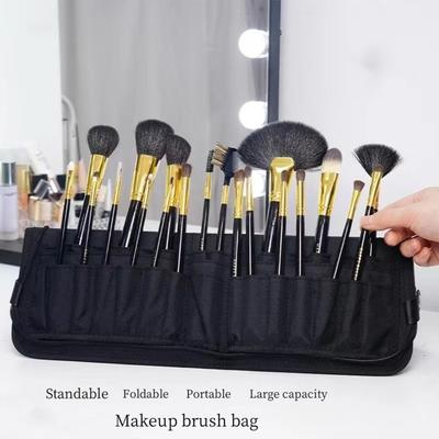 Portable Makeup Brush Holder Dustproof Makeup Brush Storage Bag  Makeup Tools Carrier