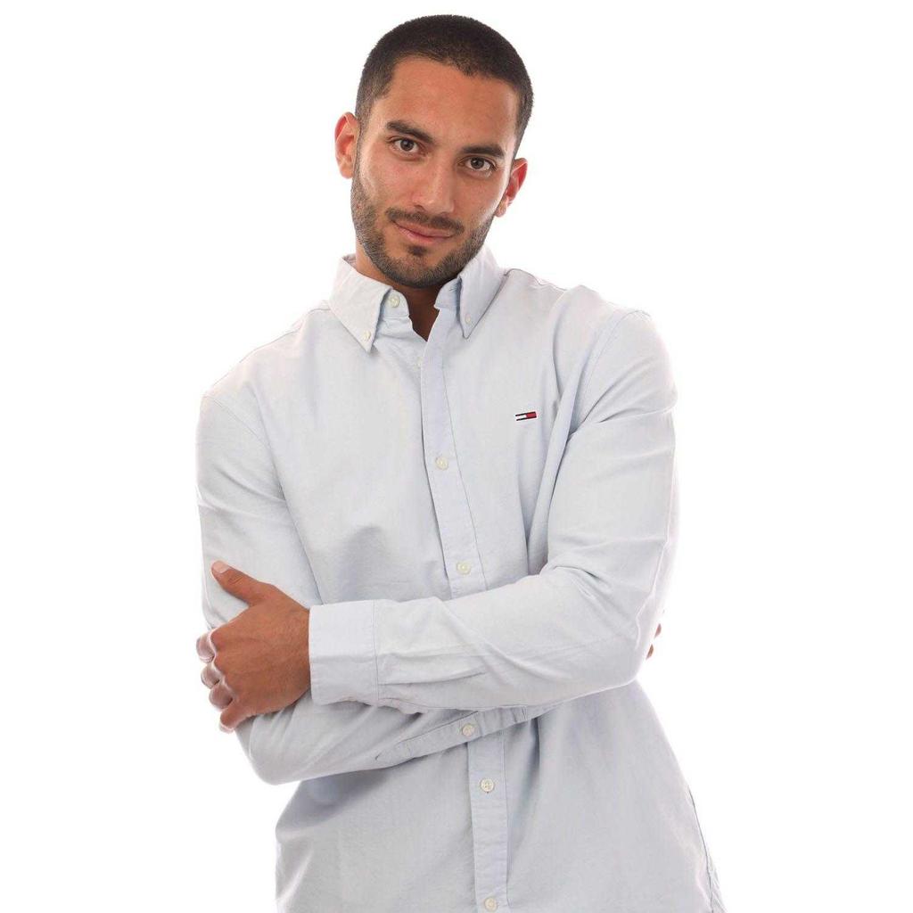 Tommy Jeans Mens Oxford Button-Down Regular Shirt