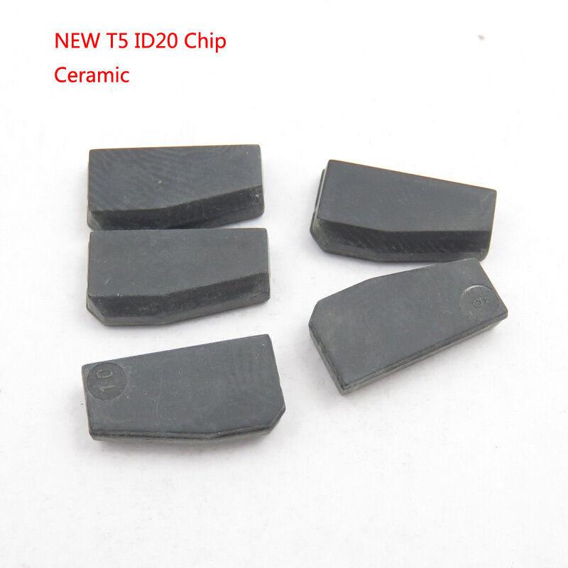 10Pcs T5-ID20 Blank Transponder Chip for Car Keys Avaliable Change To ID11,12,13