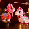 PVC Horse Year Decorative Lantern Cartoon Pony Chinese Style 2026 New Year Lantern Hanfu Accessories Lantern Photo Props