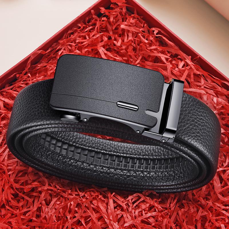 Automatic Buckle Men's Belt Business Casual Belt