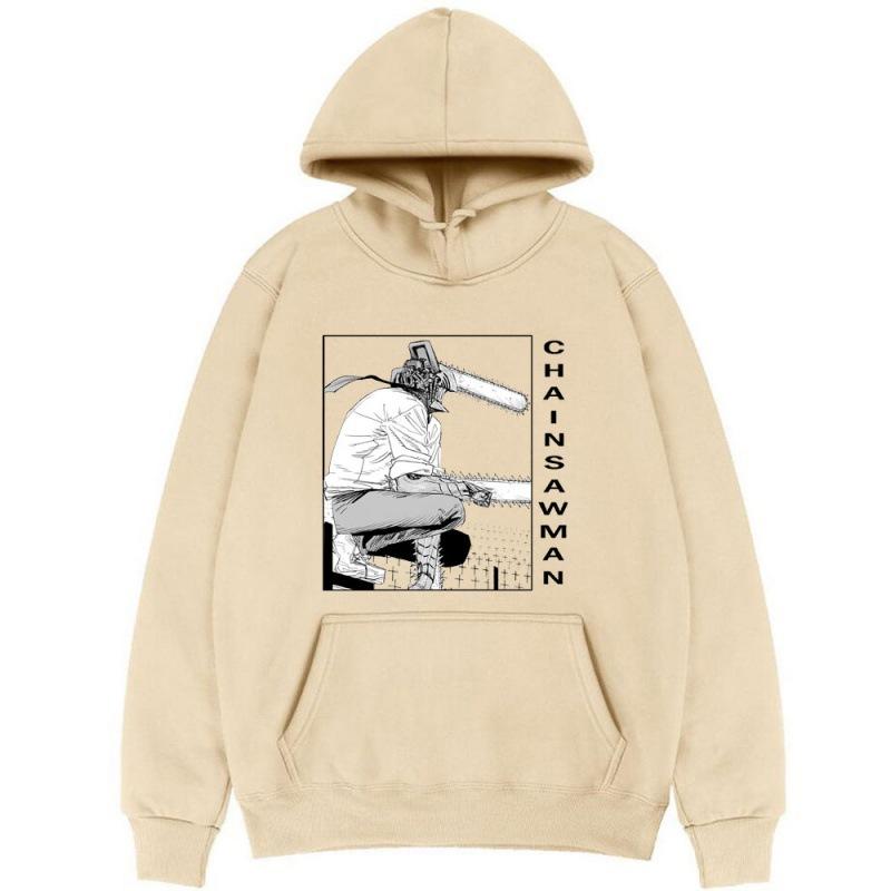 Denji Chainsaw Man Men Fashion Hoodies Men Women Hooded Sweatshirts Casual Pullovers Autumn Boys Girls Streetwear Hoodie