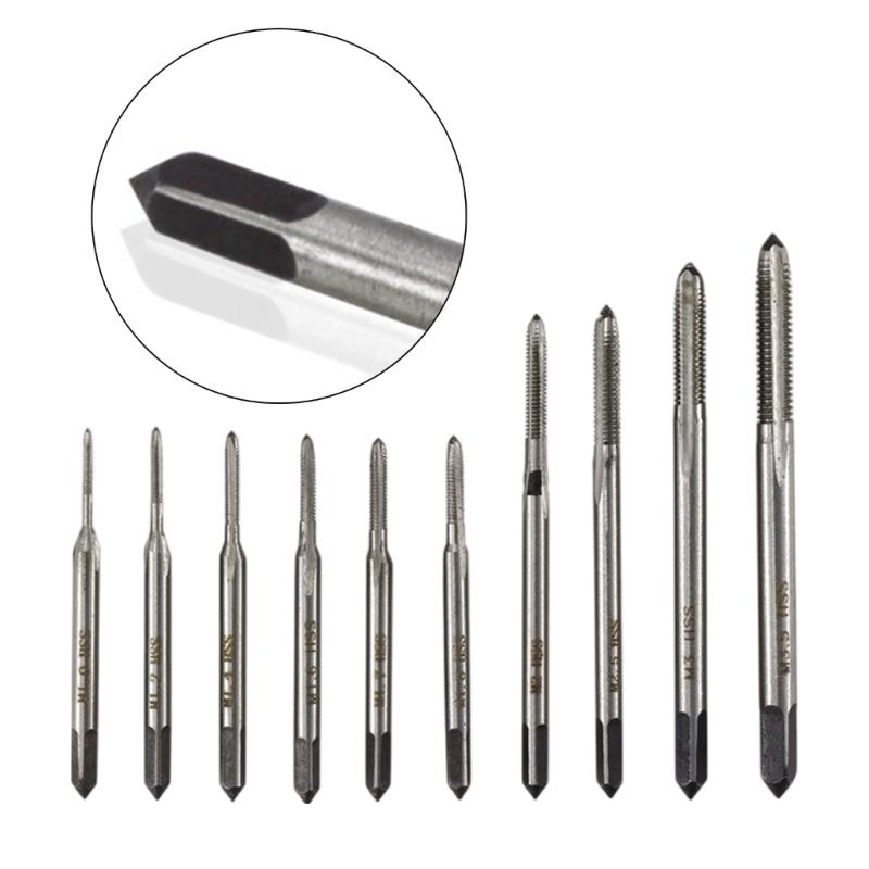 Straight Flute Machine Tap Set For Various Thread Cutting In Various Materials Offering Stability Efficient Performances