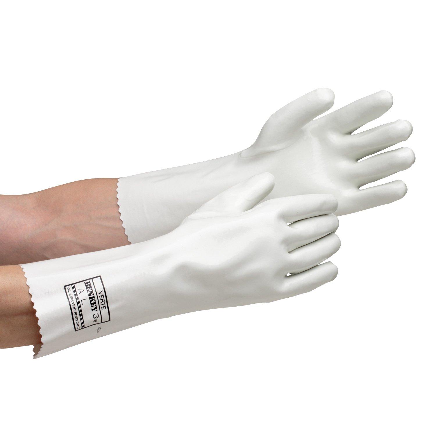 

Polyurethane Gloves Benkei 3A 1 pair L [Midori Anzen] No. белый