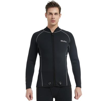 MORGEN SKY Unisex Neoprenanzug, 3mm Bibersteiß Jacke, Langarm Topper, 1703 (3XL)