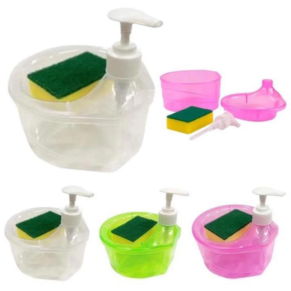 Cleaning Tools Dish Brush PE Material Soap Dispenser