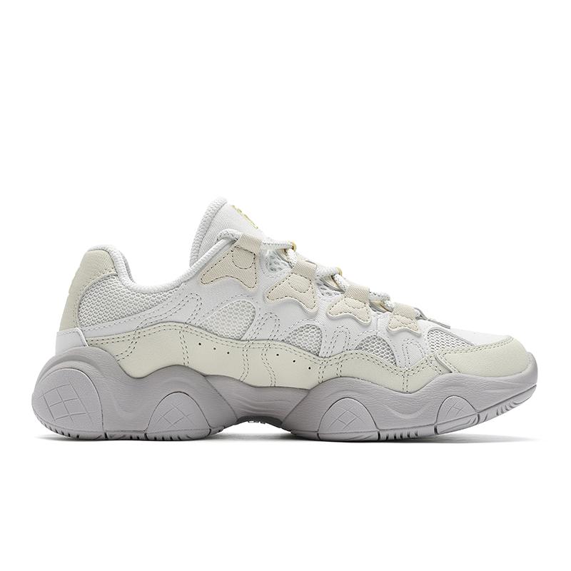 New FILA Abrasion Resistant, Breathable, Lightweight Low Top Casual Shoes Women's Cloud White F12W532150FBC