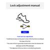 1 Stück Fahrrad Look Pedalplatten Einstellung Fahrrad Selbstverriegelnde Pedalplatten für Look Radsport Verriegelungsschuhe Platten Einstellwerkzeug