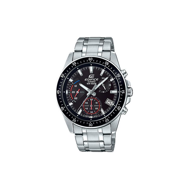 CASIO Men's EFV540D-1A Edifice Chronograph Stainless Steel Watch Black Watch EFV-540D-1AVUPR