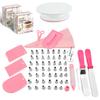 Handun 73-Piece Cake Decorating Turntable Baking Tool Set