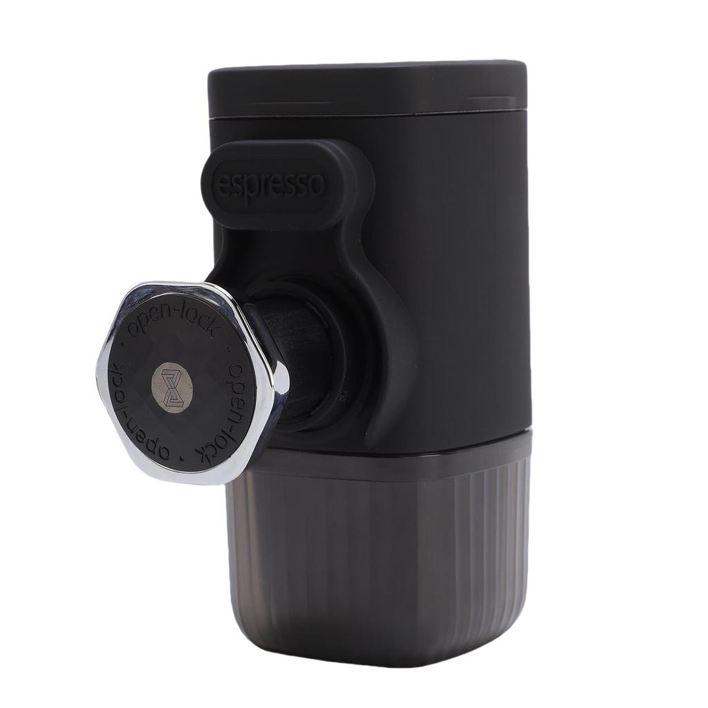 Portable Coffee Maker Compatible with Ground Coffee Capsules Manually Operated Small Handheld Coffee Machine for Travel