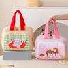 Spacious Multi Compartment Makeup Organizers With Cute Handle Durable Polyester Travel Cosmetic Case For Daily Use