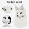 Furry Head Mask Animal Wolf Dog Plush Faux Fur Masks for Halloween Masquerade Cosplay Costume Props