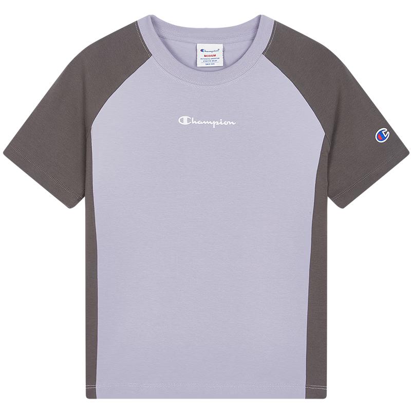 Champion Women's Raglan Sleeve Colorblock Slim-Fit T-Shirt