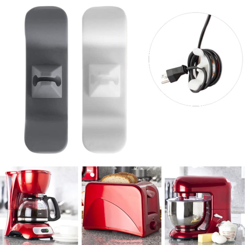 Organizer Cord Wrapping Selfadhesive Wire Holder Management Fixed Appliances