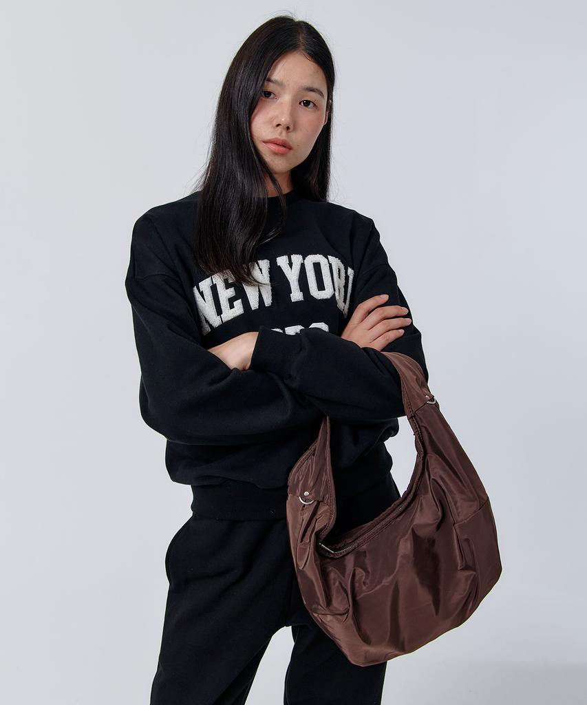 Paperboy Cozy Hobo Bag - Brown