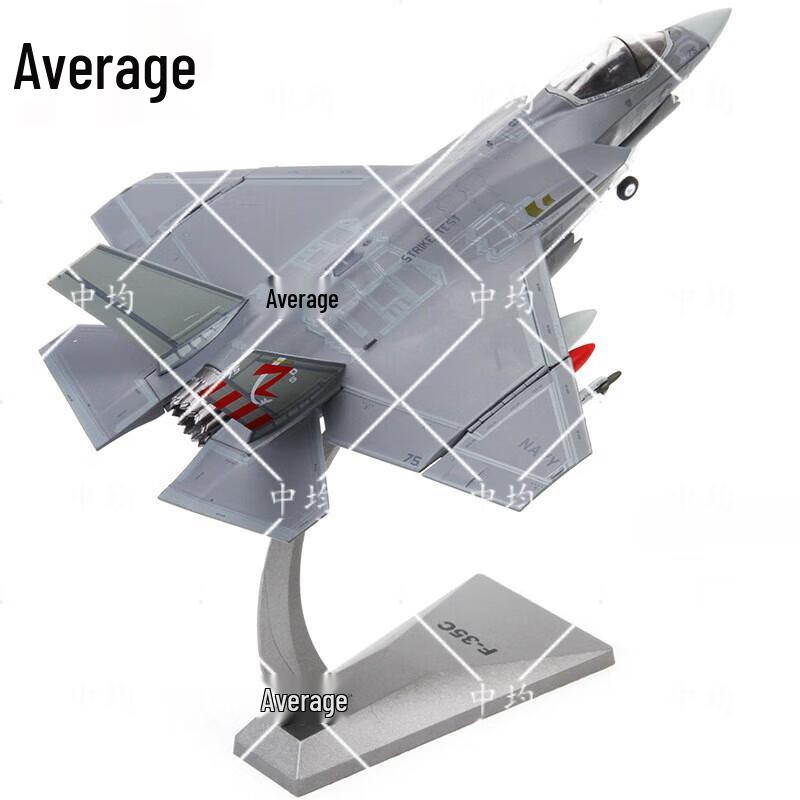 1:72 Scale F-35C Metal Fighter Jet Model