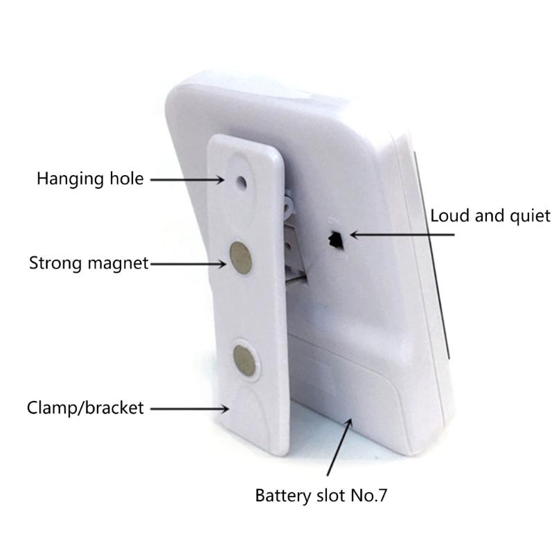 Taschen-Timer Digitaler Küchen-Koch-Timer 3-Kanalige Simultanzeitmessung Aufwärts-/Abwärts-Timer mit Magnet und Rückclip