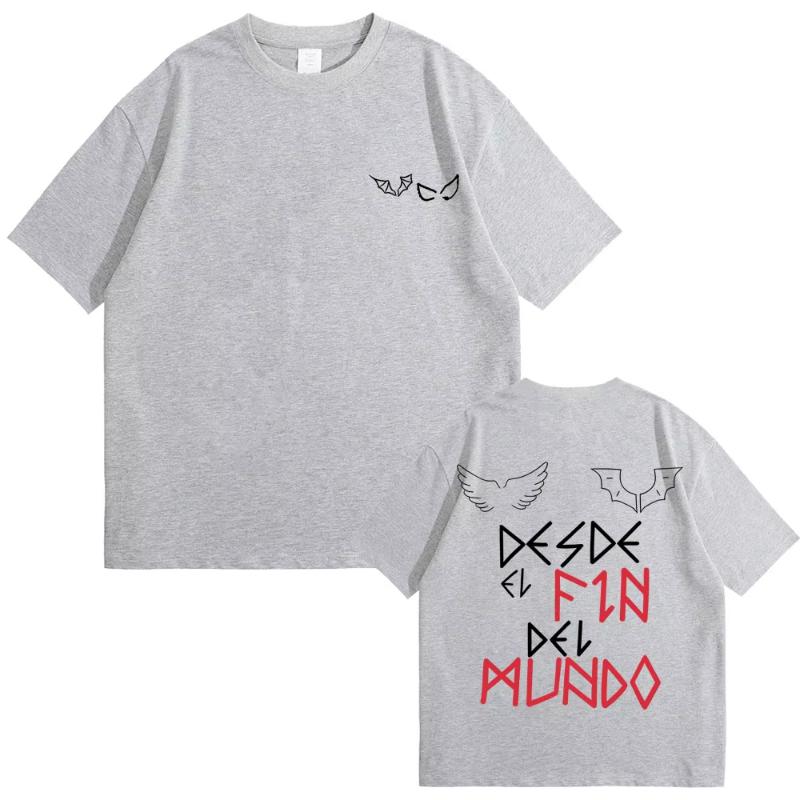 Rapper Duki Vom Ende der Welt Grafik T-Shirt Unisex Damen Hip Hop Oversized Streetwear Unisexs Mode Ästhetische T-Shirts
