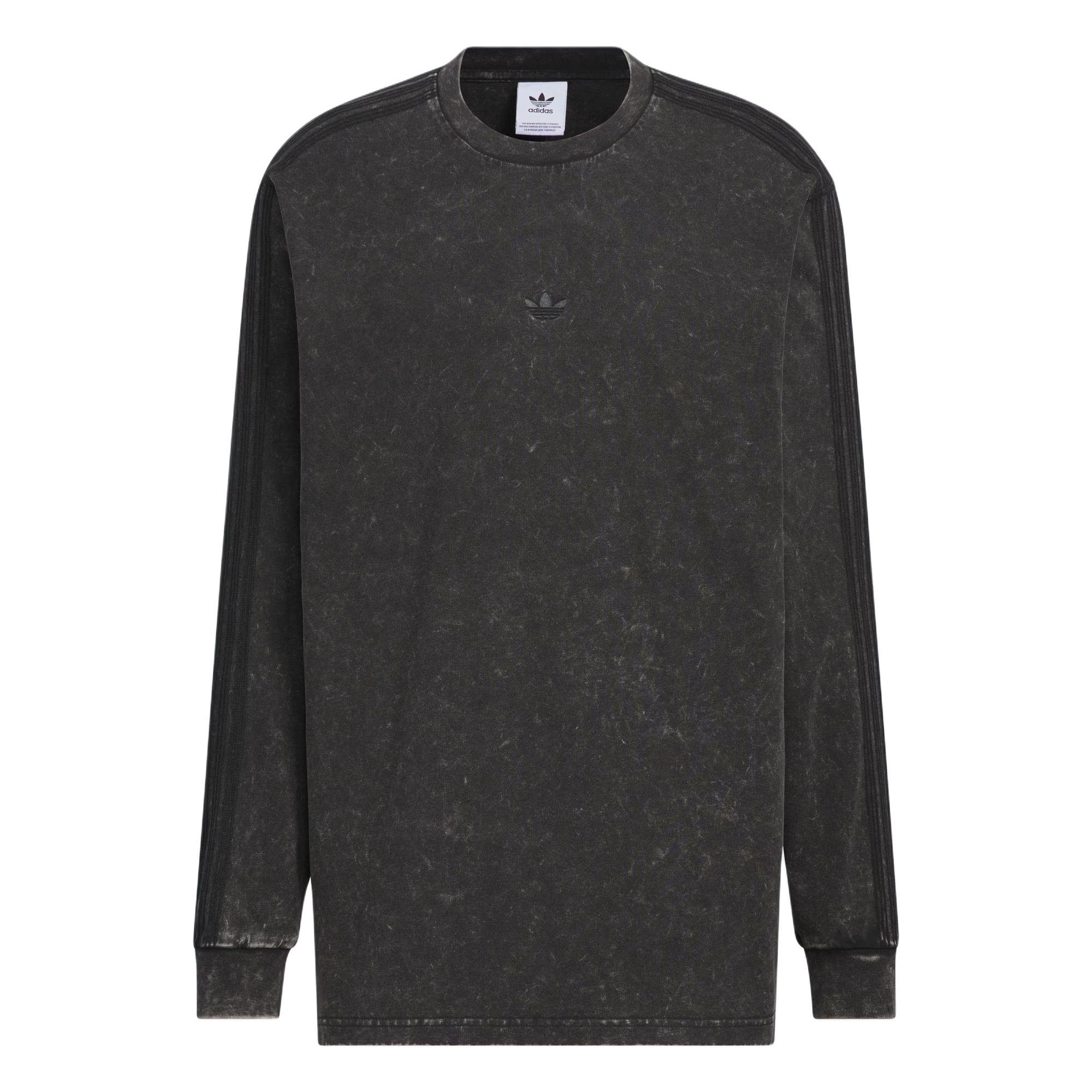 Adidas Originals WASHEDLONG SLEEVE TOP Футболка Мужская Черная KA2316- XL
